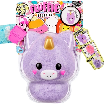 Мягкая игрушка-антистресс Fluffie Stuffiez Пушистый сюрприз Единорог (593447-3) - Pampik