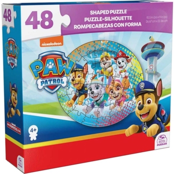 Пазл фігурний Paw Patrol Весела команда, 48 елементів (SM98403/6067570-3) - Pampik