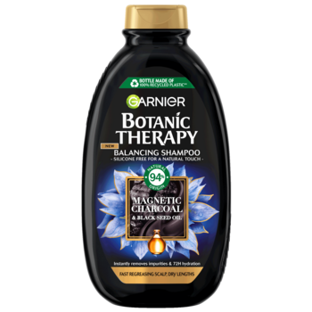 Балансирующий шампунь Garnier Botanic Therapy Магнетический уголь, 400 мл - Pampik