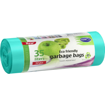 Пакеты для мусора Stella HDLD, 35 л, 50 шт. - Pampik