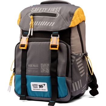 Рюкзак Yes TS-94-1 Andre Tan, сірий з чорним (559039) - Pampik - 2