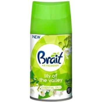 Змінний балон для автоматичного освіжувача повітря Brait Lilly of the Valley 250 мл - Pampik