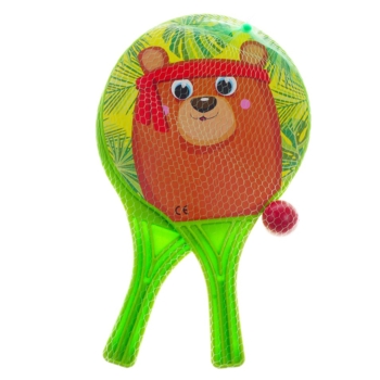 Набір Offtop Ракетки та м'яч АсD-1 Bear (864489) - Pampik