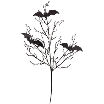 Веточка декоративная Yes! Fun Хэллоуин Black Night 94 см чорная (974310) - Pampik