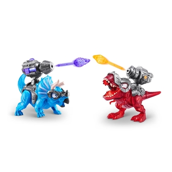 Набір Zuru Smashers Monster Wheels Dino Island Red Dino Skull (74102A) - Pampik - 6