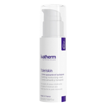 Крем Ivatherm Toleriskin заспокійливий, зволожуальний для чутливої шкіри, 50 мл - Pampik