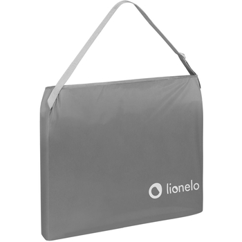 Захисний бар'єр для ліжка Lionelo Lora Grey Stone, сірий - Pampik - 5