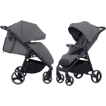Прогулочная коляска Carrello Bravo 2024 CRL-8512 lunar grey (26178) - Pampik - 3
