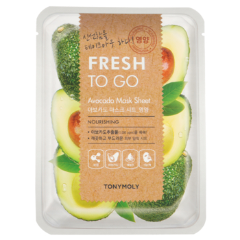 Маска тканевая для лица Tony Moly Fresh To Go Avocado, 25 г - Pampik