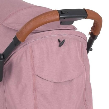 Прогулочная коляска El Camino Loona ME 1090-1 Blush Rose, розовая с черным (25529) - Pampik - 10