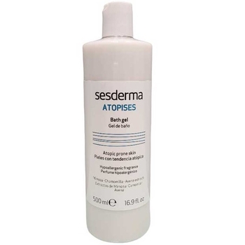 Гель для душа Sesderma Atopises Bath Gel при атопическом дерматите, 500 мл - Pampik