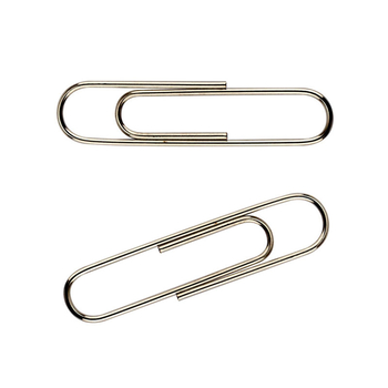 Скріпки Axent нікельовані 33 мм 100 шт. (4112-A) - Pampik - 2