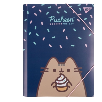 Папка Yes Pusheen, A4, на резинке (491946) - Pampik