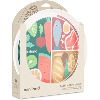 Тарелка Miniland Nutrihealthy (89422) - Pampik - 2