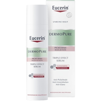 Сыворотка тройного действия Eucerin Dermo Pure для проблемной кожи, 40 мл - Pampik
