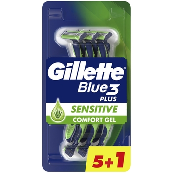 Одноразові станки для гоління Gillette Blue 3 Sensitive 6 шт. - Pampik - 2