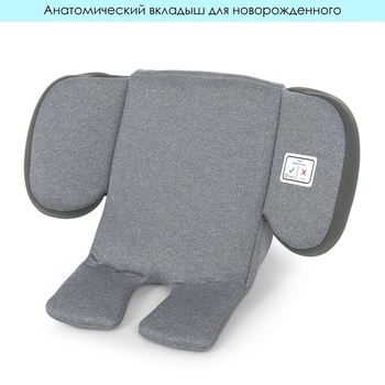Автокрісло El Camino i-Trust ME 1081, світло-сіре (25014) - Pampik - 14