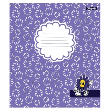 Набор тетрадей 1 Вересня Pattern mood, в косую линию, 12 листов, 25 шт. (766554) - Pampik - 5