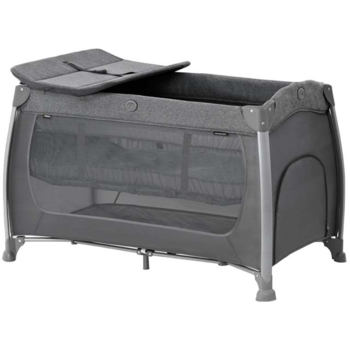Детский манеж Hauck Play N Relax Melange Charcoal (60009-2) - Pampik
