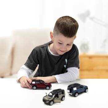 Автомодель TechnoDrive Land Rover Defender 110 синяя (250290) - Pampik - 10