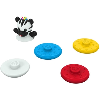 Іграшка-пірамідка розвиваюча Baby Einstein Stack & Wobble Zen Teether Toy (16709) - Pampik - 2