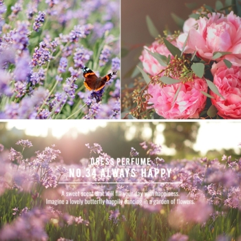 Парфумована вода W.Dressroom Dress & Living Clear Perfume No.34 Always Happy для одягу та дому 70 мл - Pampik - 3