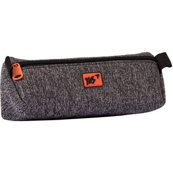 Пенал мягкий Yes UN-01 Design style, 6х7х20 см, серый (532950) - Pampik