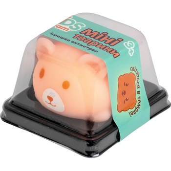 Игрушка-антистресс Kids Team Мини животные Медвежонок светящийся в темноте в ассортименте (CKS-10650_3) - Pampik - 8