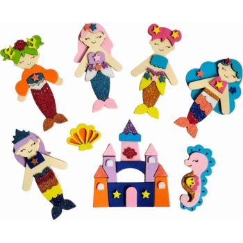 Аппликация Аплі Краплі Сделай сам Русалки (3D-03) - Pampik