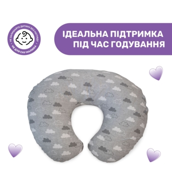Подушка для годування Chicco Boppy, сіра (79902.56) - Pampik - 7