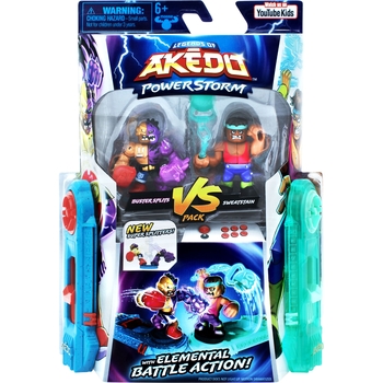 Ігровий набір Akedo Power Storm Бастер Сплітс та Світстейн (123327) - Pampik