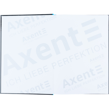 Книга записная Axent Colors A4 в клеточку 80 листов голубая (8421-05-A) - Pampik - 4