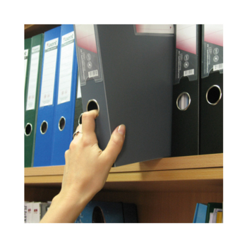 Папка-коробка на липучці Axent А4 60 мм, сіра (1760-03-A) - Pampik - 2