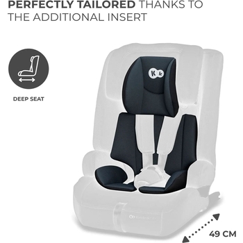 Автокрісло Kinderkraft Safety Fix 2 i-Size чорне (00-00305218) - Pampik - 8