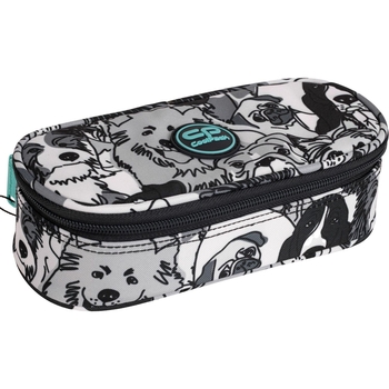 Пенал на молнии CoolPack Campus Dogs Plane, с органайзером для ручек, 23х9х5 см (F062708) - Pampik