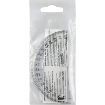 Транспортир Koh-i-Noor 180/100 прозорий (746168) - Pampik - 2