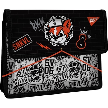 Папка Yes Scratch Dog, В5, на резинке (491990) - Pampik