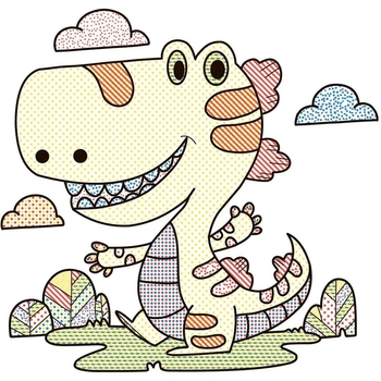 Водяні розмальовки Талант Динозаври (8w-dino) - Pampik - 2