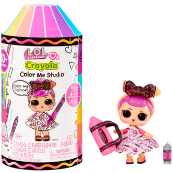 Игровой набор с куклой L.O.L. Surprise Crayola Color Me Studio (505273) - Pampik