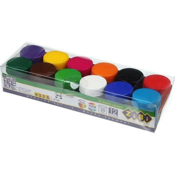 Гуаш Zibi Kids Line 12 кольорів (ZB.6605) - Pampik