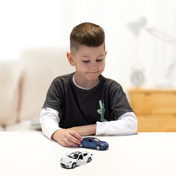 Автомодель TechnoDrive Porsche Panamera S синяя (250253) - Pampik - 10