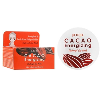 Гідрогелеві патчі для очей Petitfee Cacao Energizing Hydrogel Eye Mask Какао, 60 шт. - Pampik - 2
