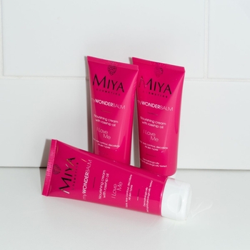 Поживний крем для обличчя з маслом троянди Miya Cosmetics My Wonder Balm I Love Me Face Cream 75 мл - Pampik - 4