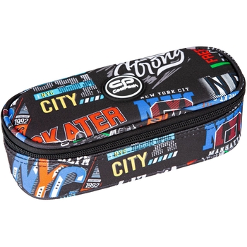 Пенал на молнии CoolPack Campus Big City, с органайзером для ручек, 23х9х5 см (F062673) - Pampik