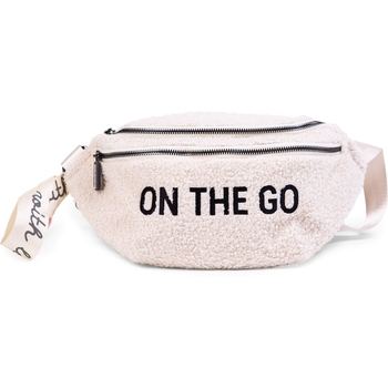 Сумка через плечо Childhome Banana bag Teddy White (CWBANATW) - Pampik - 7