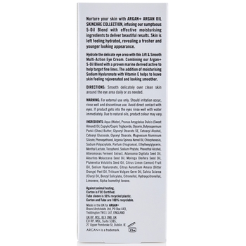 Крем для шкіри навколо очей Argan+ Moroccan Argan Oil Multi Action, 15 мл - Pampik - 2