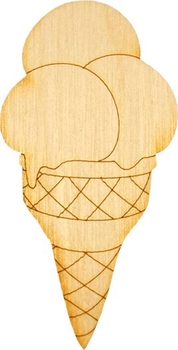 Набор для творчества Умняшка роспись по дереву, магниты-сладости (РД-008) - Pampik - 3