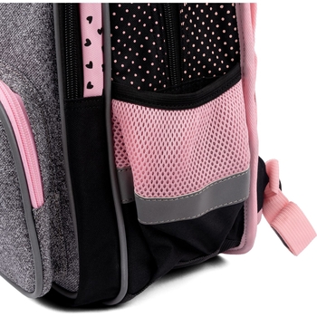 Рюкзак Yes S-72 Butterfly, серый с розовым (554631) - Pampik - 8