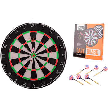 Дартс Johntoy Sports Active двосторонній 42 см 6 дротиків (20257) - Pampik - 3