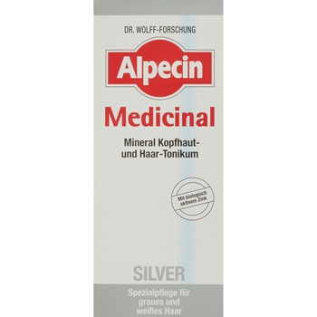 Тонік для шкіри голови Alpecin Medicinal Silver, для нейтралізації жовтизни сивого волосся, 200 мл - Pampik - 3